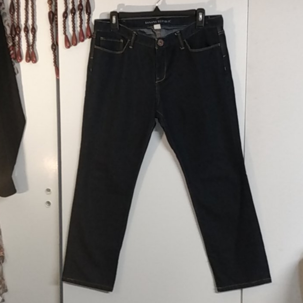 Dark Banana Republic Ankle Jeans